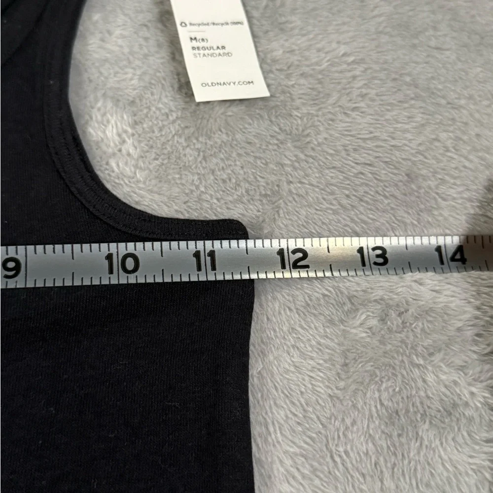 Old Navy Youth Black Tank Top Sz Med NWT